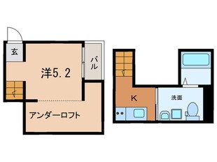 Alba港栄の物件間取画像